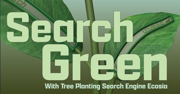 Designing A Wired Magazine Cover about the Green Search Engine: Ecosia